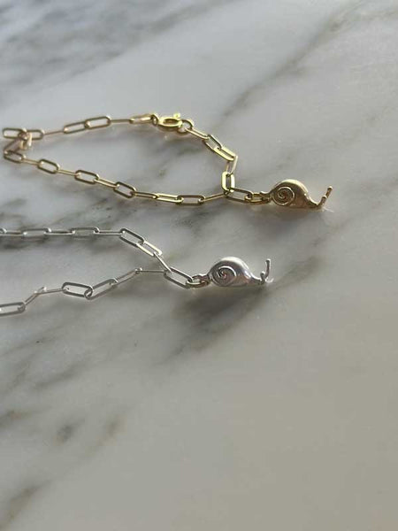 LENTEZZA: bracciale lumaca