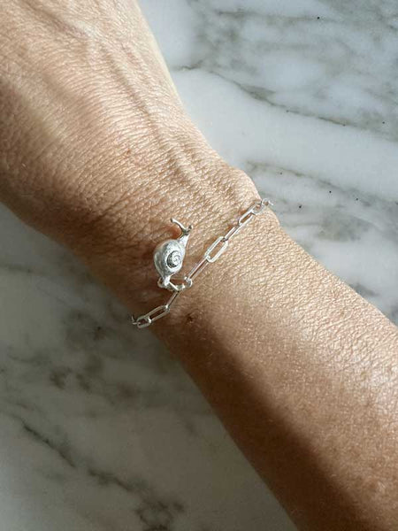 LENTEZZA: bracciale lumaca