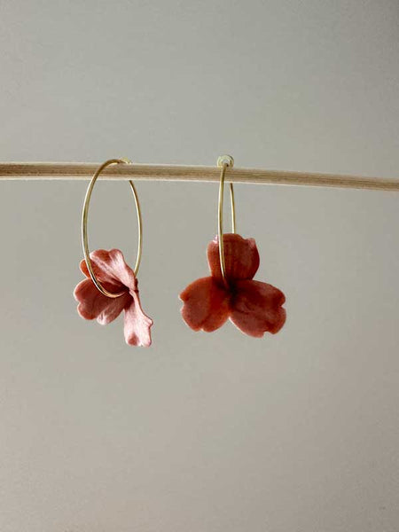 Cerchi FIORE ORCHIDEA rosa