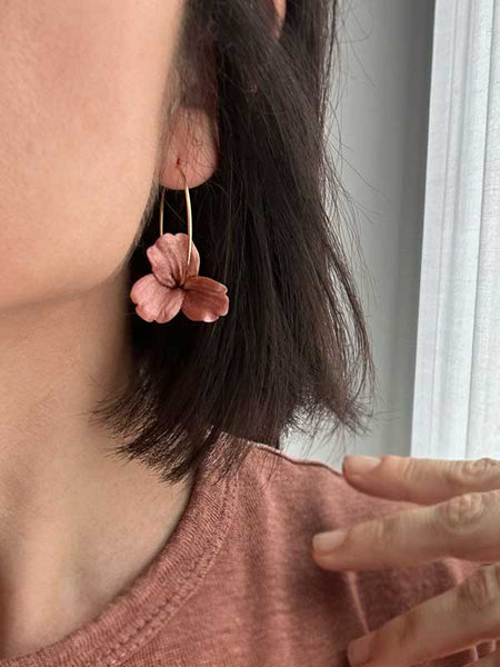 Cerchi FIORE ORCHIDEA rosa