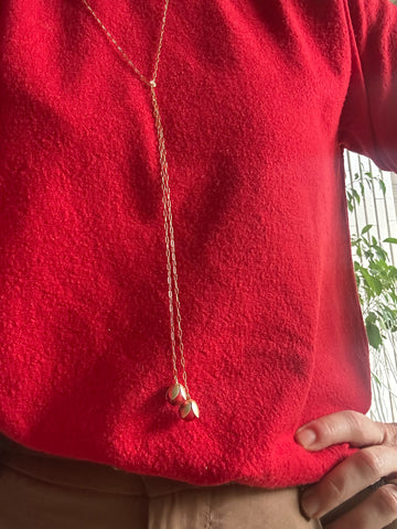 Collana BACCHE ROSSE