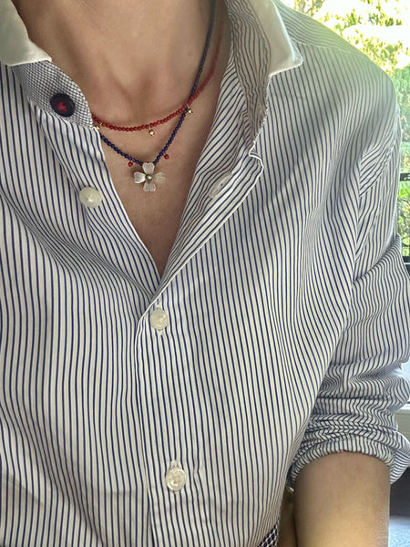 Collana FIORE D'ARGENTO