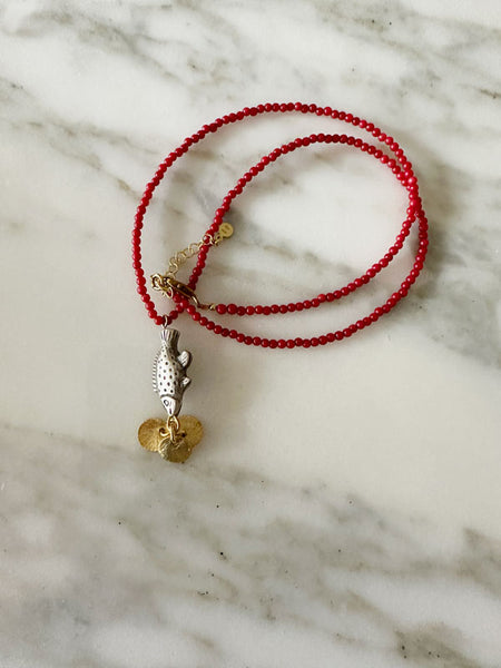 Collana PESCIOLINO D'ARGENTO