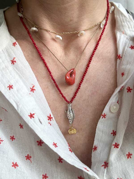 ORECCHINI-PESCIOLINO-D_ARGENTO-ROSSO