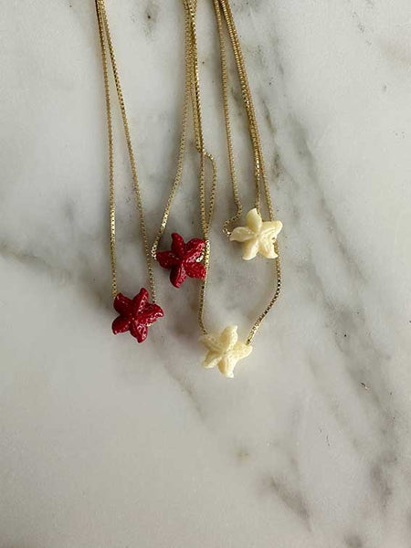COLLANA STELLA MARINA COLORATA