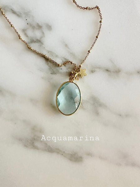 collana acquamarina