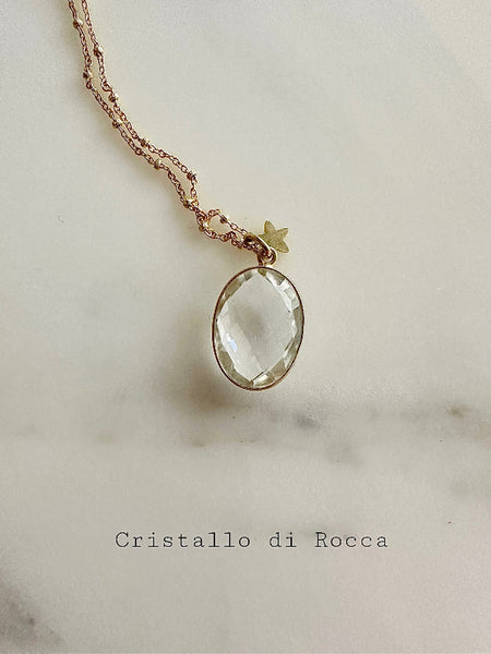 collana cristallo di rocca