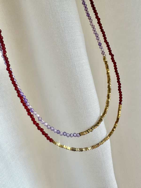 Girocollo EMATITE E ZIRCONI