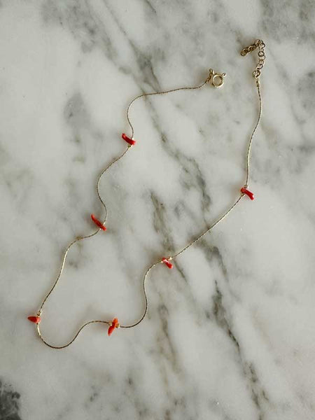 COLLANA CORALLO ROSSO