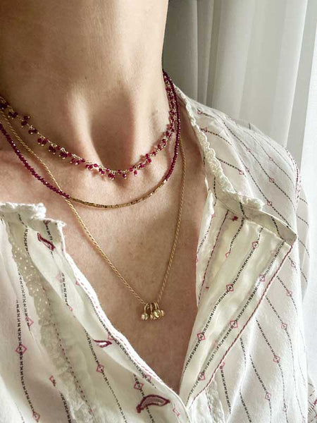 Girocollo EMATITE E ZIRCONI