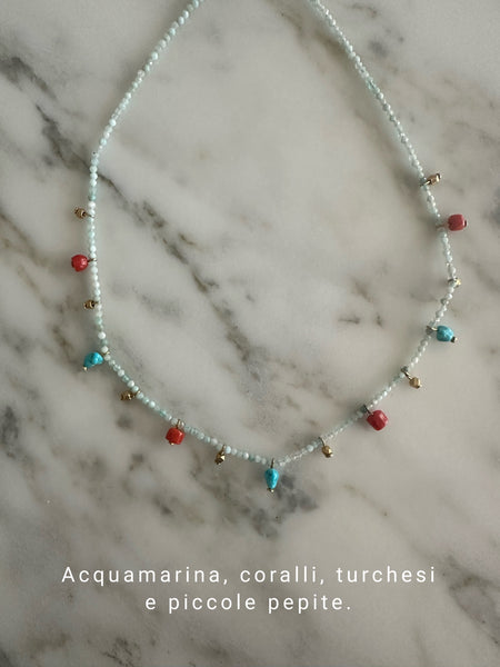 Girocollo GIPSY con pietre dure