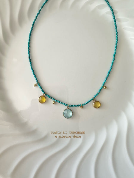 Girocollo GIPSY con pietre dure