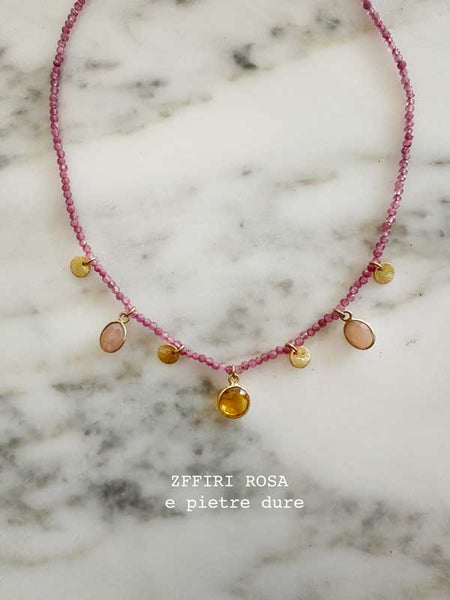 Girocollo GIPSY con pietre dure
