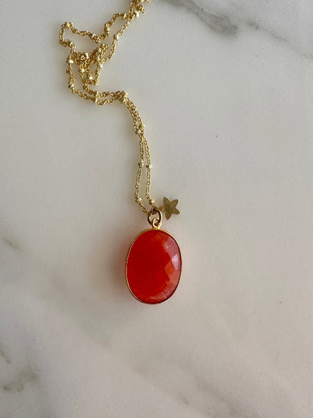 Collana Corniola