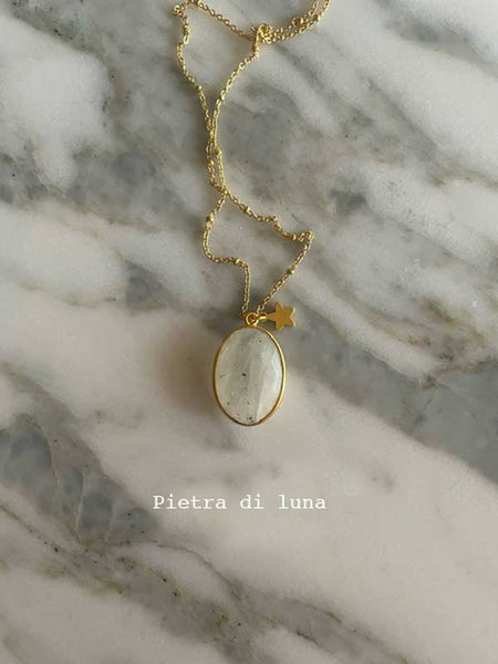 Collana pietra e stellina