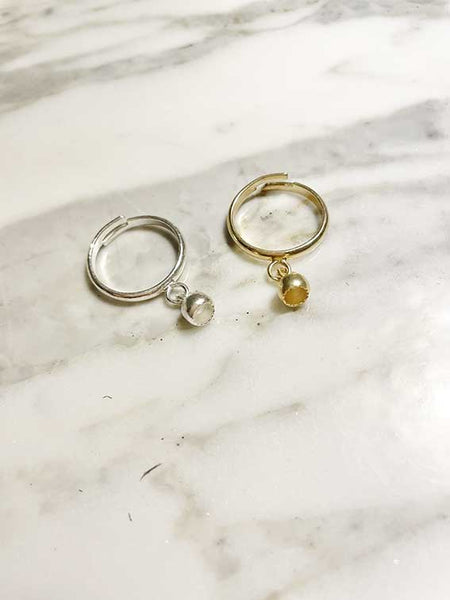 ANELLI REGOLABILI CON CHARMS